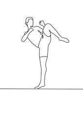 drawing line, background, playing boxing. 