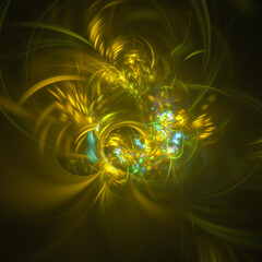 Abstract fractal background