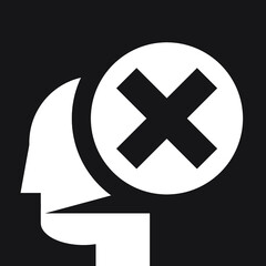 strong rejection, communication denial 