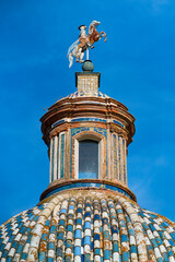Santiago Church, Utrera town, Sevilla province, Andalusia, Spain, Europe