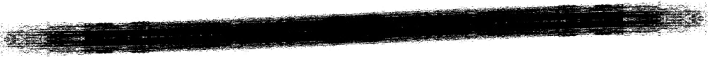 Grunge Paint Roller . Vector brush Stroke . Distressed banner . Black stripes isolated. paintbrush collection . Modern Textured shape . Dry border in Black . Bulge lines