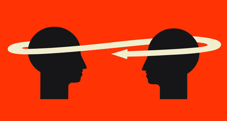 Obraz premium interview, get a feedback,bring an idea - make a suggestion, offer or proposal 