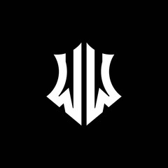 WW monogram logo with a sharp shield style