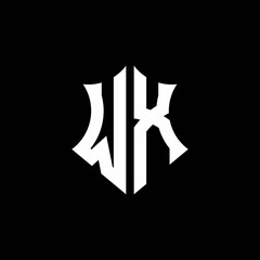 WX monogram logo with a sharp shield style