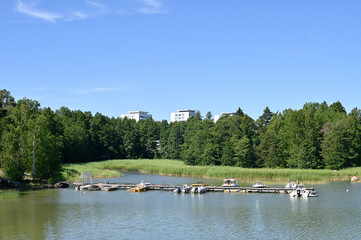 フィンランドの田園都市：タピオラの街並み