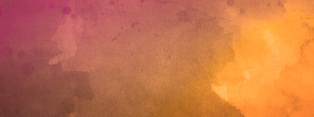 Abstract colorful vintage texture. Old watercolor surface paper for banner background