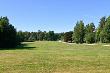 フィンランドの田園都市：タピオラの街並み