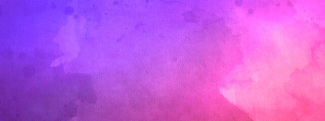 Abstract purple background with watercolor blots