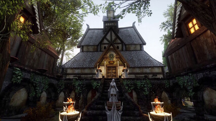 Fototapeta premium hacienda