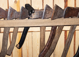 axes