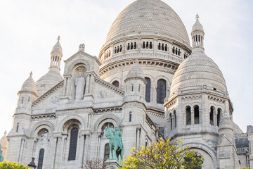 Fototapeta premium La basilique du Sacré-Cœur de Montmartre