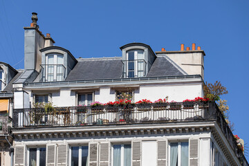 Beautiful Parisian rooftops architecture buildings