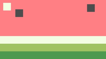 Fototapeta premium Watermelon on green background. Fresh fruit. Juice