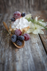 berries on wood