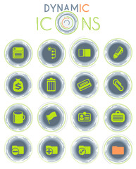 Office dynamic icons