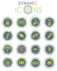 Oktoberfest dynamic icons