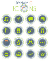 Party dynamic icons