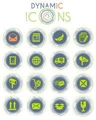 post service dynamic icons