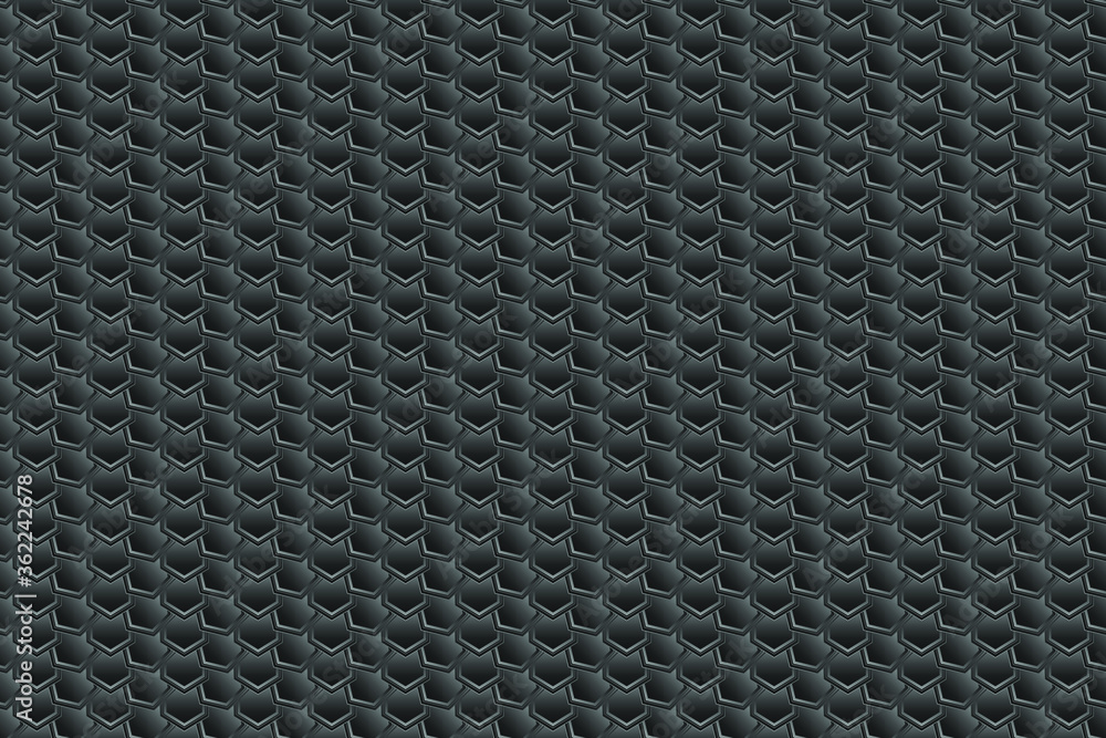 Poster abstract background consisting of hexagons. vector hexagon background.