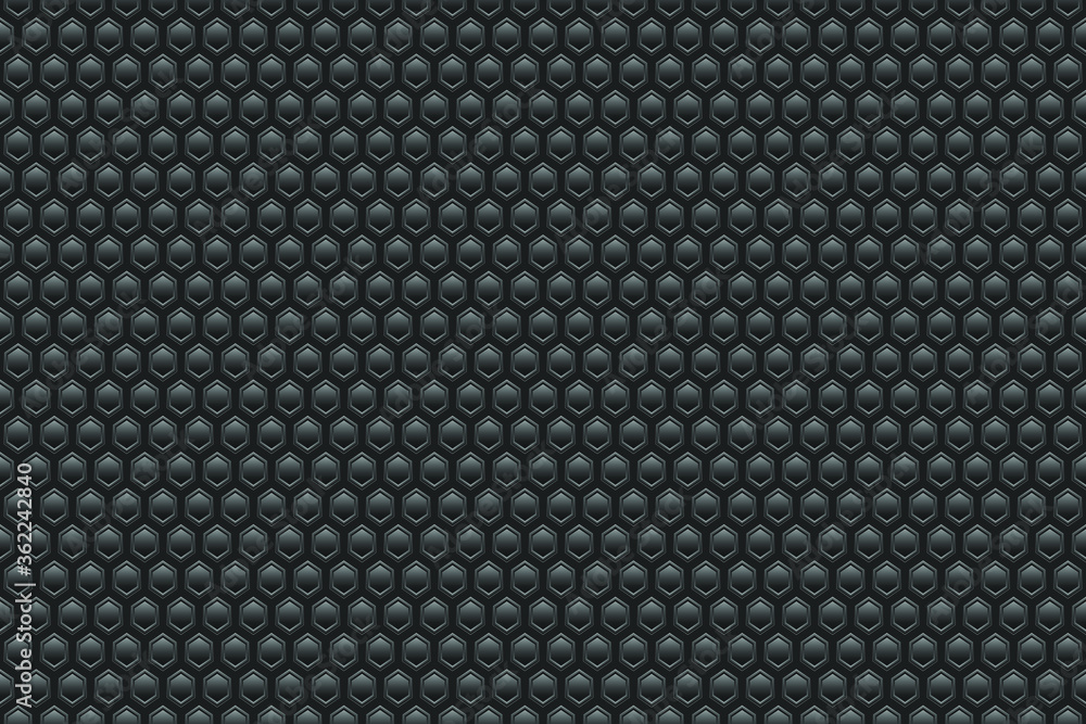 Poster abstract background consisting of hexagons. vector hexagon background.