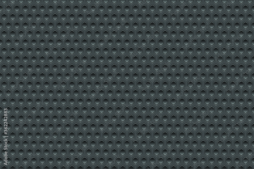 Poster abstract background consisting of hexagons. vector hexagon background.