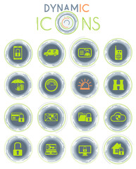 security dynamic icons