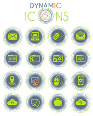 seo and development dynamic icons