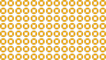 Vector Flat Pattern. Illustration. Drawing. Lifebuoy. Help.	
