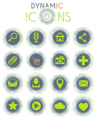user interface dynamic icons