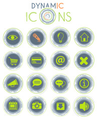 user interface dynamic icons