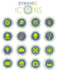 user interface dynamic icons