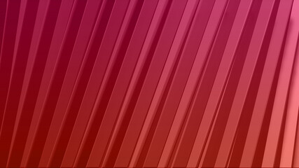3d illustration of red abstract background stripes obliques. empty space, copy space