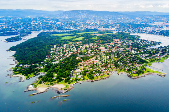 Bygdoy aerial view, Oslo