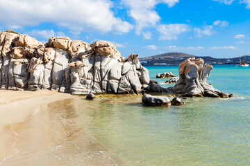 Beach on Paros island