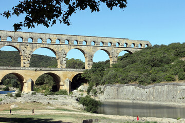 Obraz premium Pont du Gard