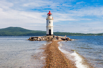 Lighthouse Tokarevskiy Egersheld, Vladivostok