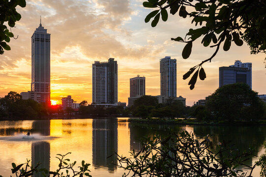 Colombo City Skyline View