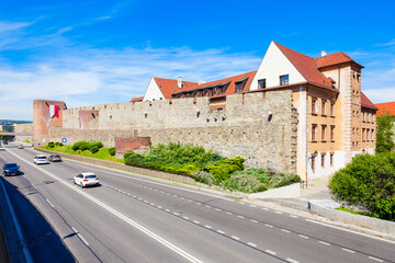 Fototapeta na wymiar Old town fortress, Bratislava