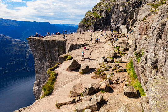 Preikestolen or Pulpit Rock