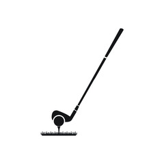 golf icon vector