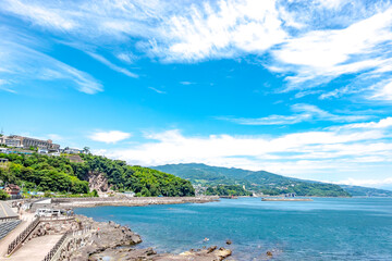 Fototapeta premium 【夏・海イメージ】夏の真鶴半島と海