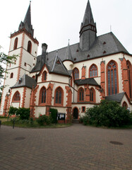 Fototapeta na wymiar Bingen, Pfarrkirche St. Martin