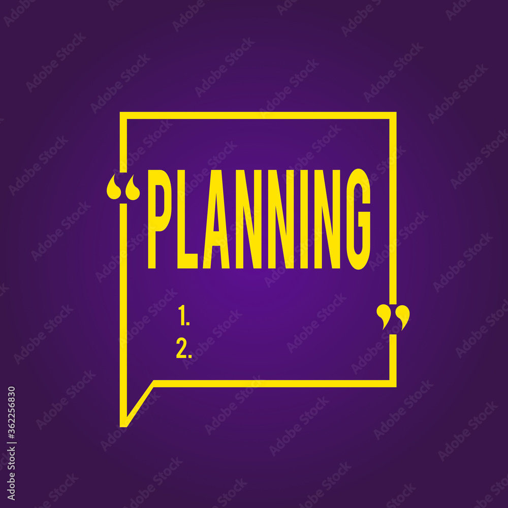 Poster text sign showing planning. business photo text achieving desired results is the first and foremost 