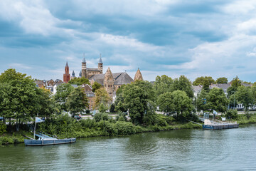 Obraz premium River Meuse in Maastricht