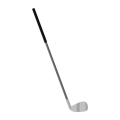 golf club isolated on white