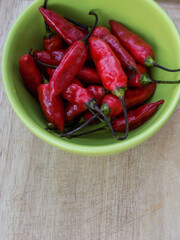 Peppers in a bowl