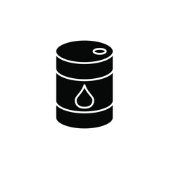 oil barrel icon vector