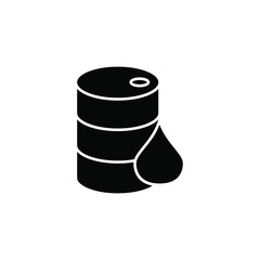 oil barrel icon vector