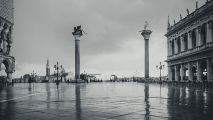 Fototapeta na wymiar Photo of Piazza San Marco in Venice Italy
