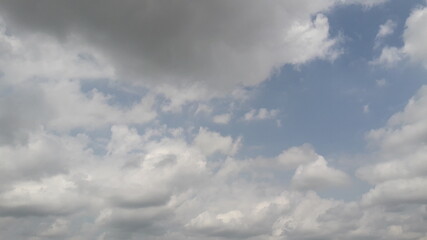 blue sky with clouds